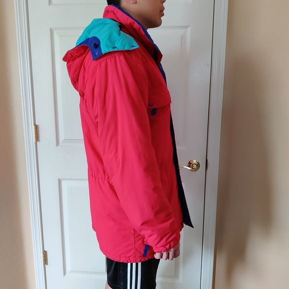 M's vintage Patagonia red insulated jacket sz L - Picture 3 of 11